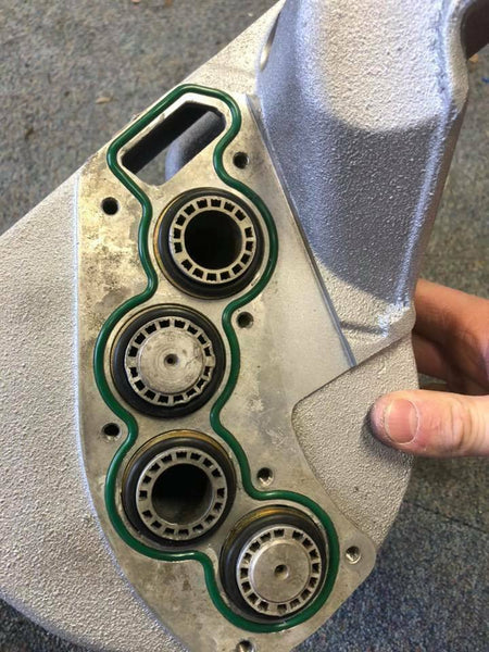 VX220 Z22SE Astra 2.2 Supercharger Intake End Plate Gasket and Laminova O Rings